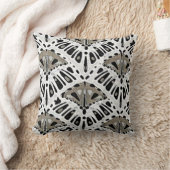 アールデコ扇枕 クッション (ブランケット)