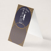 アールデコ折りカード (正面)