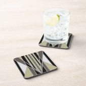 アールデコ抽象デザイン コースター (右側)