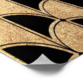 アールデコ抽象デザイン ポスター (角)