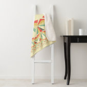 アールデコ抽象芸術、三角形、ピラミッドのパターン シェルパブランケット (インサイチュ)