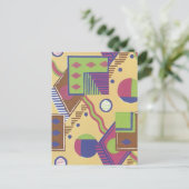 アールデコ抽象芸術(78) ポストカード (スタンド正面)