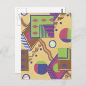 アールデコ抽象芸術(78) ポストカード (正面/裏面)