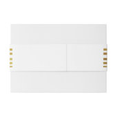 アールデコ招待状ベリーバンド金ゴールドギャツビープリント 招待状ベリーバンド (裏面例)