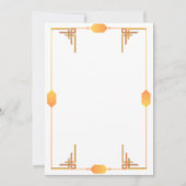 アールデコ招待状 招待状 (正面)