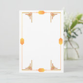 アールデコ招待状 招待状 (スタンド正面)