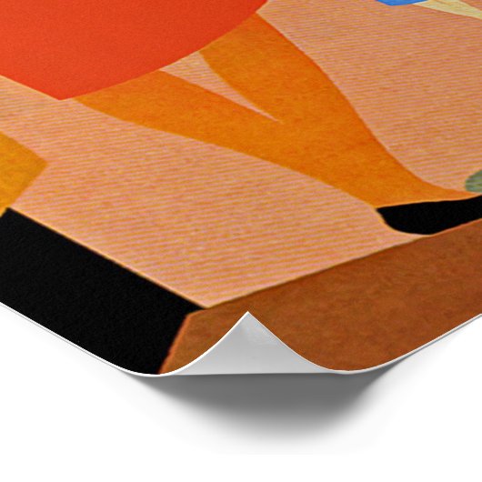 アールデコ搭乗 ポスター (角)