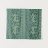 アールデコ新しいドッグ自然動物パターン タペストリー (正面(横))