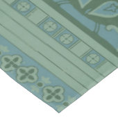 アールデコ新しいドッグ自然動物パターン テーブルクロス (アングル)