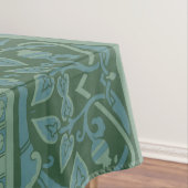 アールデコ新しいドッグ自然動物パターン テーブルクロス (インサイチュ)