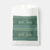 アールデコ新しいドッグ自然動物パターン フェイバーバッグ (正面)