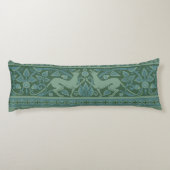 アールデコ新しいドッグ自然動物パターン ボディピロー (裏面)