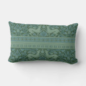 アールデコ新しいドッグ自然動物パターン ランバークッション (裏面)