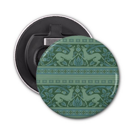 アールデコ新しいドッグ自然動物パターン 栓抜き (正面)