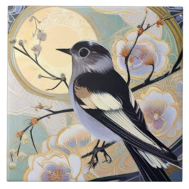 アールデコ新しいバードオン分岐ミュートフローラ タイル