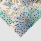 アールデコ新しいピーコックバタフライ金ゴールドデクページ 薄葉紙 (詳細)