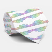 アールデコ日が差すことパターンインパステル ネクタイ (ロール)