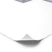 アールデコ日が差すことパターンインパステル ポスター (コーナー)