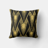 アールデコ日が差すこと降下 クッション (裏面)