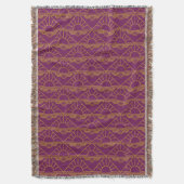 アールデコ日の出 スローブランケット (正面縦)