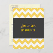 アールデコ日付ポストカードの保存 – 代替背面 案内ポストカード (正面/裏面)