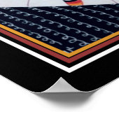 アールデコ日本のシアターマスクプリントca. 1928 ポスター (角)