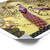 アールデコ日本のレディース ポスター (角)