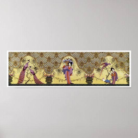 アールデコ日本のレディース ポスター (正面)