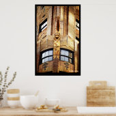 アールデコ日没 ポスター (キッチン)