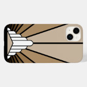 アールデコ日焼け Case-Mate iPhoneケース (裏面 (横))