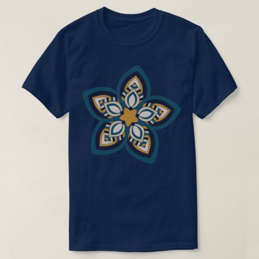 アールデコ星 Tシャツ (デザイン正面)