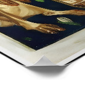 アールデコ春 – アポロと動物 ポスター (角)