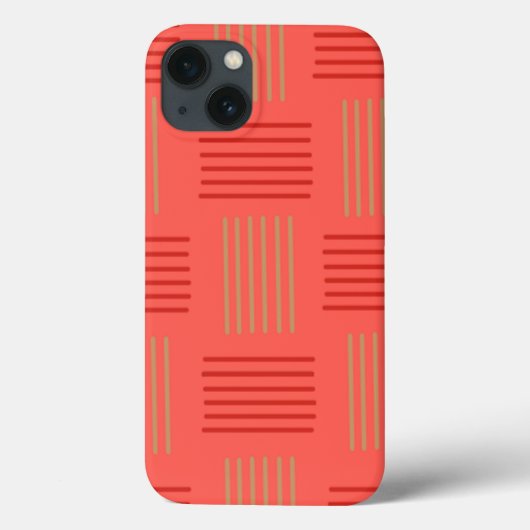 アールデコ春/夏ウィーブ Case-Mate iPhoneケース (裏面)