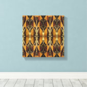 アールデコ木材 キャンバスプリント (インサイチュ (ウッドフロア))