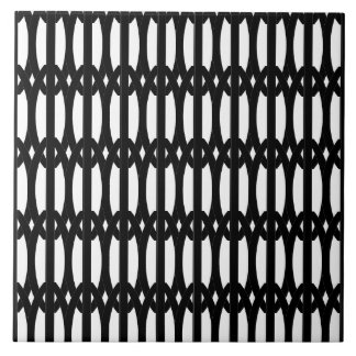 アールデコ柱パターンタイル タイル