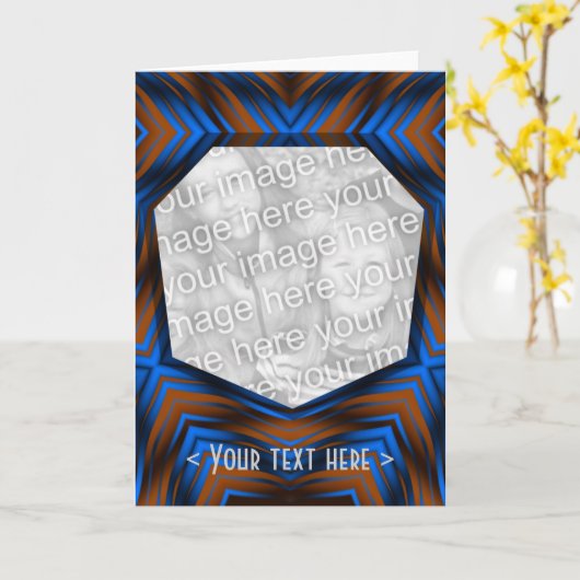 アールデコ案内 カード (黄色い花)