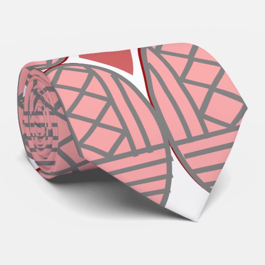 アールデコ楕円 ネクタイ (ロール)