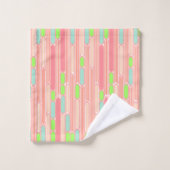 アールデコ楕円 バスタオルセット (ウォッシュタオル)