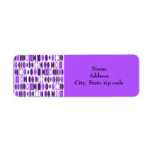 アールデコ楕円 ラベル (正面)