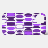 アールデコ楕円 Case-Mate iPhoneケース (裏面 (横))
