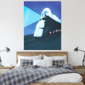 アールデコ機関車 キャンバスプリント (インサイチュ (寝室))