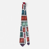 アールデコ正方形 ネクタイ (正面)
