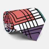 アールデコ正方形 ネクタイ (ロール)