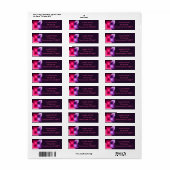 アールデコ正方形 ラベル (フルシート)