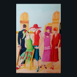 アールデコ油絵 ポスター<br><div class="desc">アールデコファッションアートワークこの油絵は私のアールデココレクションから作成されたストレッチされたギャラリーのラップされたキャンバス上のプロフェッショナルグレードの油を使用している。</div>