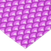 アールデコ波パターン – 蘭の色合い テーブルクロス (アングル)