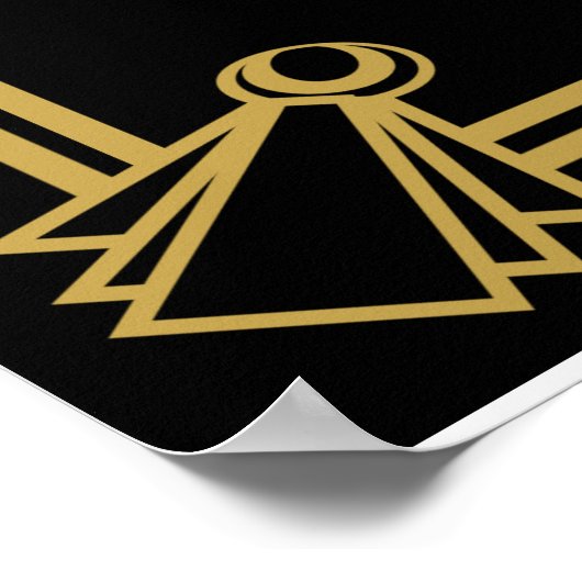 アールデコ独自のポスターパーティーま結婚たは ポスター (角)