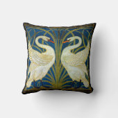 アールデコ白鳥 クッション (裏面)