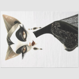 アールデコ白黒の連結解除 薄葉紙