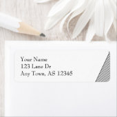 アールデコ白黒ストライプ ラベル (インサイチュ)